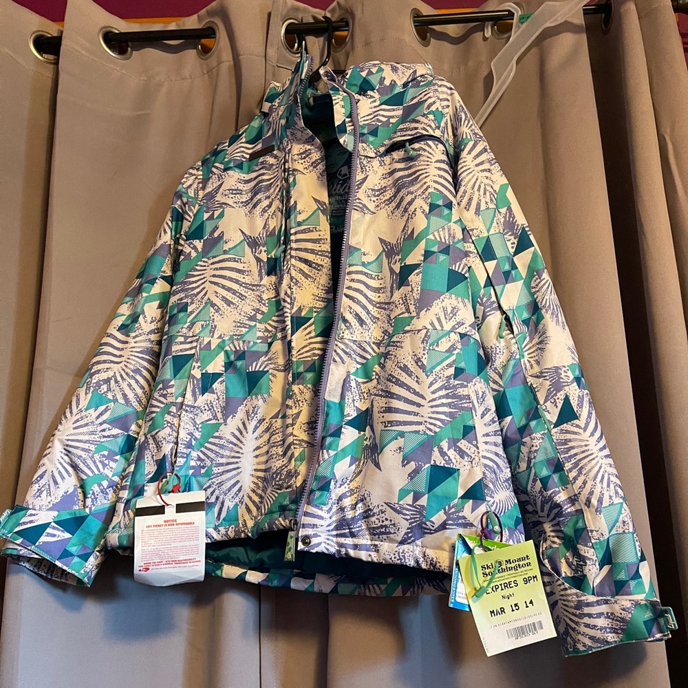 Winter jacket. Used for snowboarding and skiing